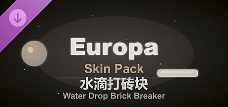 Water Drop Brick Breaker - Europa Skin Pack