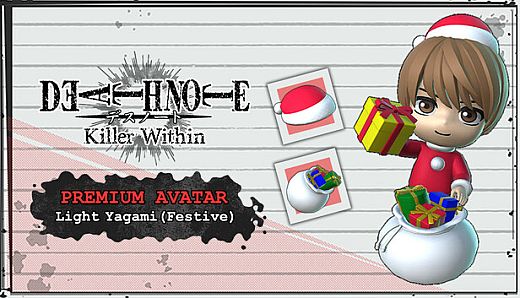 DEATH NOTE Killer Within - Premium Avatar: Light Yagami (Festive)