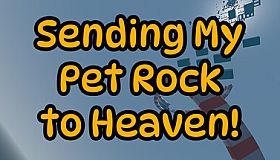 Sending my Pet Rock to Heaven