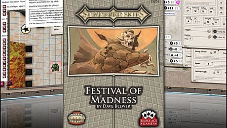 Fantasy Grounds - Sundered Skies: Festival of Madness (Savage Worlds) DLC