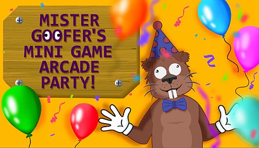 Mr. Goofer’s Mini Game Arcade Party!