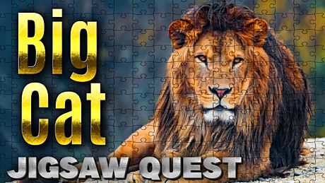 Big Cat Jigsaw Quest Game