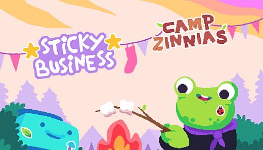 Sticky Business: Camp Zinnias