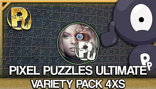 Jigsaw Puzzle Pack - Pixel Puzzles Ultimate: Variety Pack 4XS