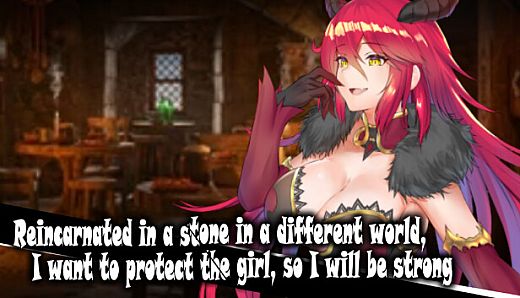 Reincarnated in a stone in a different world, I want to protect the girl, so I will be strong