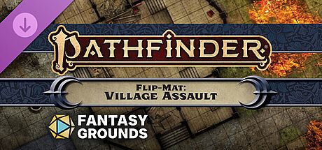 Fantasy Grounds - Pathfinder RPG - Pathfinder Flip-Mat: Village Assault DLC