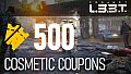 500 Cosmetic Coupons ( Project L33T )