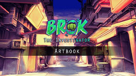 BROK the InvestiGator - Artbook DLC