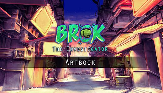 BROK the InvestiGator - Artbook
