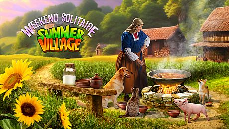 Weekend Solitaire Summer Village Game
