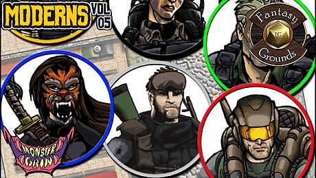 Fantasy Grounds - Moderns, Volume 5 (Token Pack) DLC