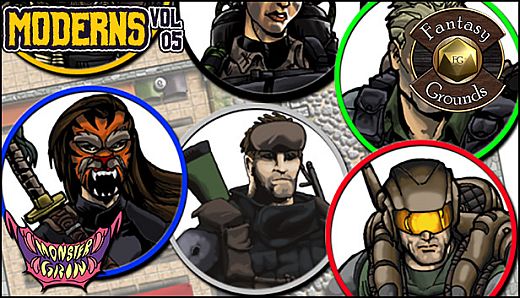 Fantasy Grounds - Moderns, Volume 5 (Token Pack)