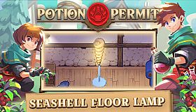 Potion Permit - Seashell Lighting - Stand