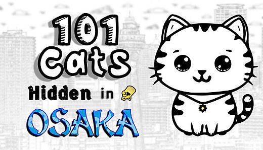 101 Cats Hidden in Osaka