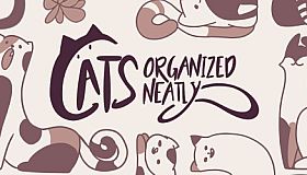 Cats Organized Neatly