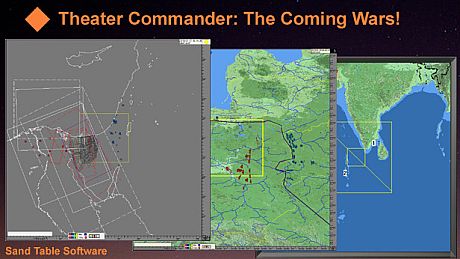 Theater Commander: The Coming Wars, Modern War Game Game