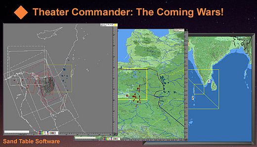 Theater Commander: The Coming Wars, Modern War Game