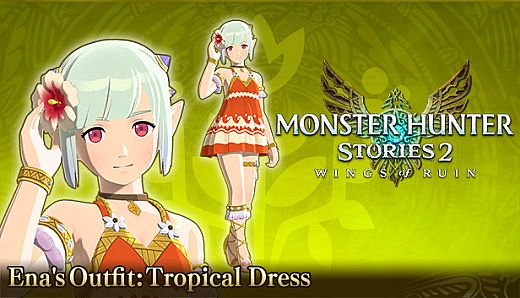 Monster Hunter Stories 2: Wings of Ruin - Ena's Outfit: Tropical Dress