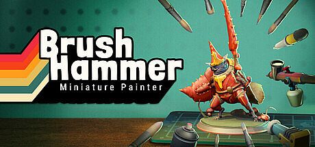 BrushHammer Miniature Painter VR Game
