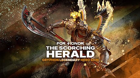 The Scorching Herald – Gryphon Legendary Hero Skin – FOR HONOR DLC