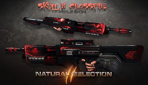 Natural Selection 2 - Skull 'n' Crossfire Rifle