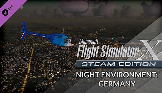 FSX Steam Edition: Night Environment: Germany Add-On