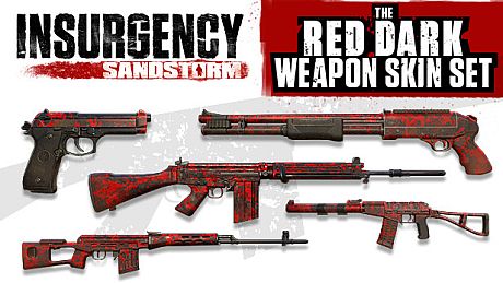 Insurgency: Sandstorm - Red Dark Weapon Skin Set DLC