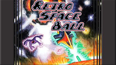 Retro Space Ball Game