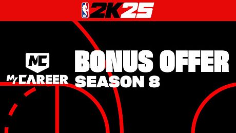 NBA 2K25 MyCAREER Bonus Offer: Season 8 DLC