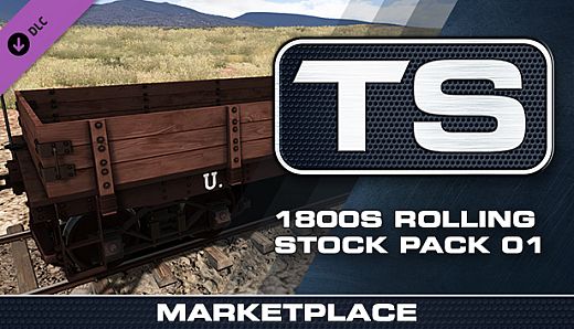 TS Marketplace: 1800s Rolling Stock Pack 01 Add-On