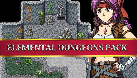 RPG Maker MV - Elemental Dungeons Tiles