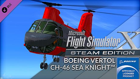 FSX Steam Edition: Boeing Vertol CH-46 Sea Knight Add-On DLC