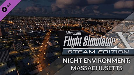 FSX Steam Edition: Night Environment: Massachusetts Add-On DLC