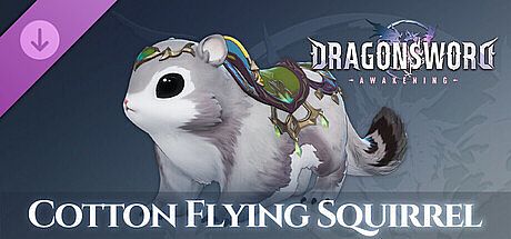 DragonSword : Awakening - Familiar : Cotton Flying Squirrel