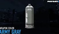 Buy PAYDAY 2: Army Gray Weapon Color PC