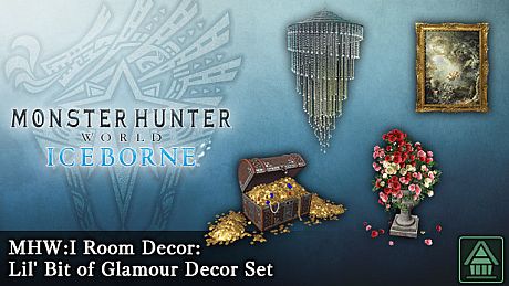 Monster Hunter World: Iceborne - MHW:I Room Decor: Lil' Bit of Glamour Decor Set DLC