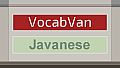 VocabVan - Javanese