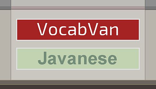 VocabVan - Javanese