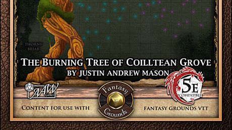 Fantasy Grounds - Mini-Dungeon #030: The Burning Tree of Coilltean Grove (5E) DLC