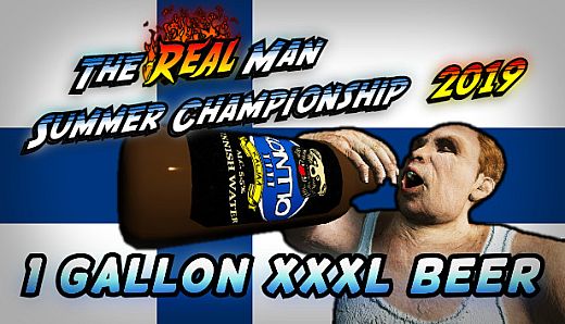 The Real Man Summer Championship 2019 - 1 Gallon XXXL Beer