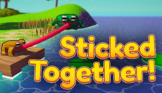 Sticked Together! - Co-op Frog Parkour