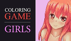 Coloring Game: Girls