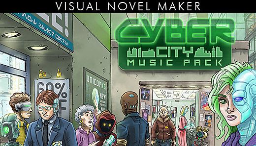 Visual Novel Maker - Cyber City Music Pack