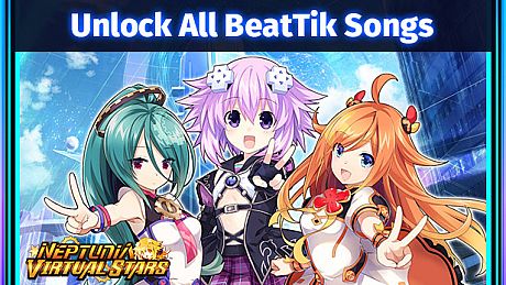 Neptunia Virtual Stars - Unlock All BeatTik Songs DLC