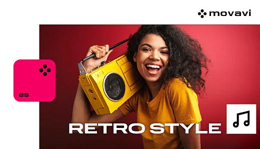 Movavi Video Suite 2024 - Retro Style Music Pack