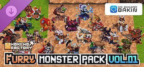 RPG Developer Bakin Mokemo Factory Furry Monster Pack Vol.01