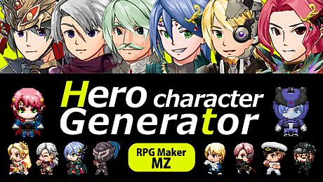 RPG Maker MZ - Hero Character Generator for MZ DLC