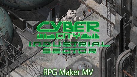 RPG Maker MV - CyberCity Industrial Sector Tiles DLC