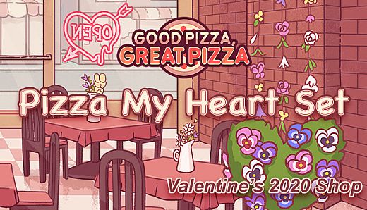 Good Pizza, Great Pizza - Pizza My Heart Set - Valentine's 2020 Shop