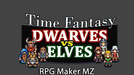 RPG Maker MZ - Time Fantasy Add-on: Dwarves Vs Elves DLC